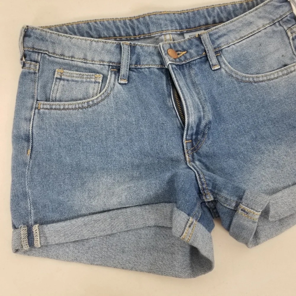 H&M Light Blue Denim Jean Shorts